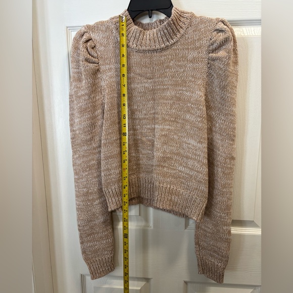 Harper Heritage Carmen  Puff Sleeve Sweater- Sz Small - Picture 12 of 12